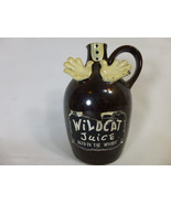 BETSON&#39;S Hand Painted Wildcat Juice Decanter Aged in the Woods Try Our H... - £8.99 GBP
