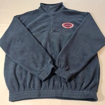 Shiva American Manufacturing Tube Men's 1/4 Zip Pullover Blue Sweater Size Large image 9