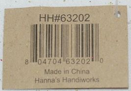 Hanna's Handiworks 63202 Red Glittery Santa Glove Wall Hanger image 9