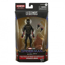 Marvel Spiderman No Way Home Action Figure - Blck&amp;Gold Suit - £19.36 GBP