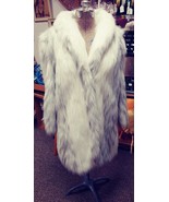 Vintage 1980&#39;s Casper Faux Fox Fur Coat SZ 13 - $85.00