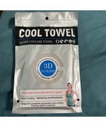 Cool Towel Super Cooling Towel Gray and Brand New - $8.86