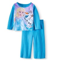 AME Toddler Girls&#39; 2-Piece Long-Sleeve Flannel Sleepwear Set, Frozen/Els... - £11.70 GBP