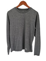 RHOBACK Sweatshirt Athletic Performance Gray Long Sleeve Small - $34.64