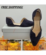 Sole Society, So-Benna, Step-Ins, Midnight, Kid Suede, 8M, Pre-Owned w/O... - $54.88 CAD