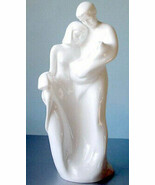 Royal Doulton Tender Moment Family &amp; Newborn Figurine in White 11.5&quot; HN5... - $206.58 CAD