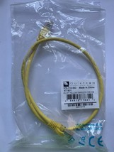 Legrand Quicktron 2' Yellow Cat5e Yellow Snagless Ethernet Cable, New 2-Foot - $7.99