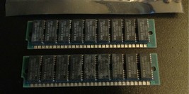 2x 1MB 30-Pin 9-chip Parity 70ns FPM SIMM Plus Classic SE Memory Apple Macintosh - £17.29 GBP