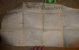 Original 1819 Indenture Deed Document Edgmont Delaware Co Pennsylvania - $163.35