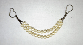 Vintage Faux Pearl Collar Guard - $17.33