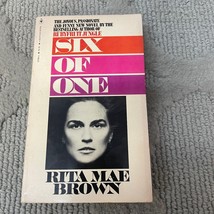 Six Of One Lesbian Fiction Paperback Book Rita Mae Brown from Bantam Books 1979 - £5.06 GBP
