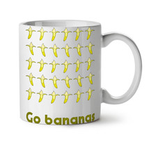Banana Fruit Funny Food NEW White Tea Coffee Mug 11 oz | Wellcoda - £12.89 GBP