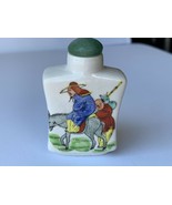 Vintage famille rose traveler hand painted snuff bottle - £29.67 GBP