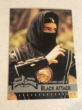 Mighty Morphin Power Rangers The Movie 1995 Trading Card #113 Black Attack - £1.54 GBP