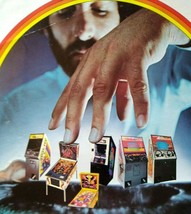 Arcade And Pinball Machine Magazine AD 1977 Atarians Super Bug Sprint 2 Retro - £19.40 GBP