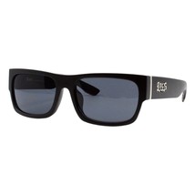 Authentic Locs Sunglasses Hardcore Shades Black Rectangular Gangster UV 400 - £10.32 GBP