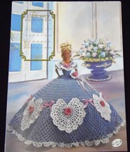 Annie&#39;s Attic Potter Fashion Bed Doll Miss February Crochet Pattern 1992 - £4.60 GBP