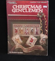 Leisure Arts CHRISTMAS GENTLEMEN Cross Stitch Pattern Leaflet 743 1989 S... - $5.23
