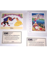 Disney Postage Stamps Beauty and the Beast  Belle &amp; Beast Dancing St Vin... - £23.71 GBP