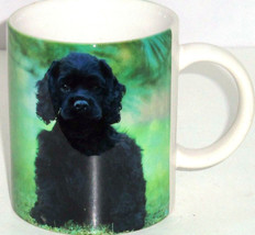 Black Cocker Spaniel Coffee Mug Dog Tea Soup America Favorite Pure Breed - £15.91 GBP