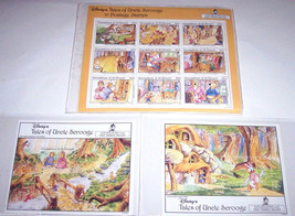 Disney Tales Uncle Scrooge Goldilocks 3 Bears Postage Stamps St Vincent - $34.95