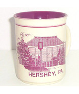 Hersheys Coffe Mug World Milk Chocolate Candy Coco Ceramic Cup Purple - £11.97 GBP
