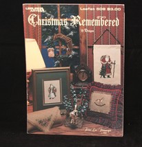 Leisure Arts Cross Stitich Chart Pattern #508 Christmas Remembered 18 De... - £4.11 GBP