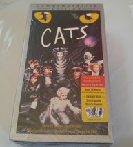 Cats The Musical Commemorative Edition 2 Tape Set VHS Broadway NEW Seale... - $23.36