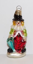 Adorable Christopher Radko Little Gem Chuckles The Clown Christmas Ornament - £23.80 GBP