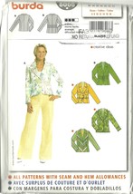 Burda Sewing Pattern 8066 Misses Blazer Jacket Size 6 8 10 12 14 16 18 New - $6.99