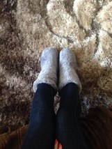 Super Warm Home Shoes Coral Fleece Indoor Floor Socks ,Winter Soft Floor Slipper - £15.59 GBP