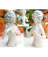 Vintage Half Doll Nude German Hands Arms Away Sewing Pincushion 7195 - £63.76 GBP