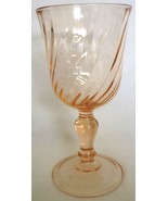 GORGEOUS PINK ROSE ARCORAC FRANCE WINE GOBLET KIDDUSH CUP - £4.70 GBP