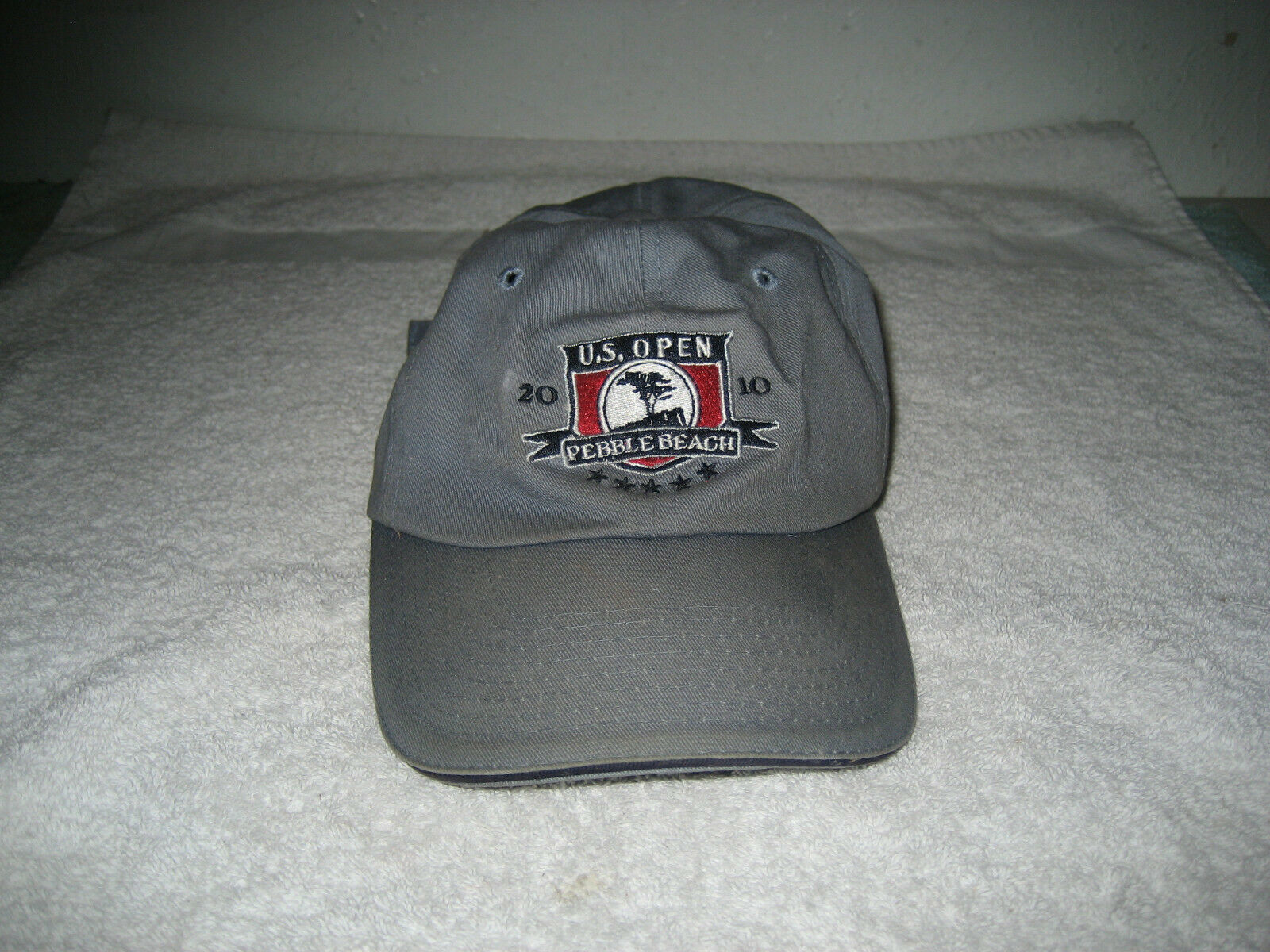 US Open Tournament 2010 Pebble Beach USGA Member Golf Hat Cap Adjustable - $7.91