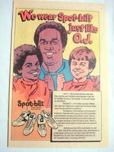 1979 Ad O. J. Simpson Spot-Bilt Athletic Shoes - $7.99