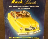 Nash Presents the Smartest, Safest Convertible in the World Sales Brochu... - $67.49