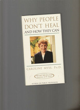 Caroline Myss - Why People Dont Heal and How They Can (VHS, 1997) - £3.93 GBP