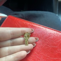 Gold Lady Justice Pin - $8.00