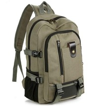 New Fashion Shoulder Strap Zipper Solid Casual Bag Unisex Backpack ! - £51.32 GBP