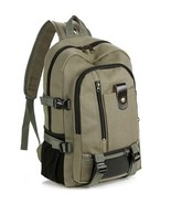 New Fashion Shoulder Strap Zipper Solid Casual Bag Unisex Backpack ! - £51.11 GBP