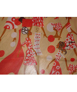 Red &amp; White Lady Diva Gliitered Scarf - £11.75 GBP
