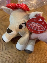 Rudolph Stuffed Animal-Very RARE-Brand New With Tags - £20.05 GBP