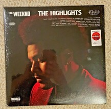 The Weeknd The Highlights Greatest Hits Limited Edition Red Sparkle Vinyl LP  - £98.56 GBP