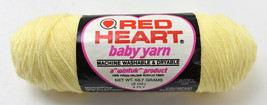 Vintage Red Heart Baby Yarn Wintuk Orlon Acrylic - 1 Skein Baby Yellow #224 - £7.44 GBP