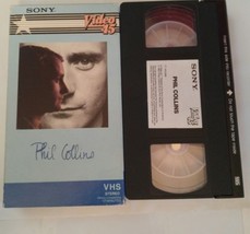 Sony Video 45 Phil Collins VHS In The Air Tonight I Missed Again Cant Hurry Love - £7.46 GBP