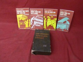 Popular Science Car Owners Take Along Library in Hardcase 4 Book Set 1971 - $24.74