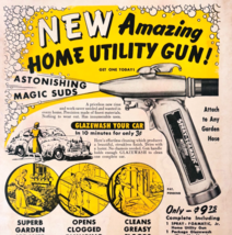 1948 Spray-Foamatic Jr Advertisement Home Utility Gun Automotive Cleanin... - $24.99