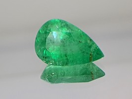 1.70 Ct Natural Emerald Pear Shape From Brazil - £141.36 GBP