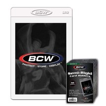 2 packs of 50 (100) BCW 3&quot; x 4 ½&quot; Semi-Rigid #2 Standard Sized Card Holders - $19.59