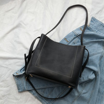 Fashion Large Capacity Women&#39;s Genuine Leather Shoulder Messenger Tote Bags Eleg - £114.30 GBP